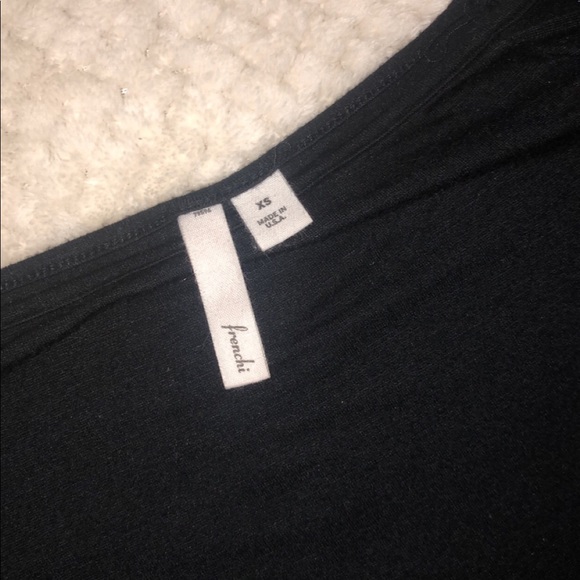 Bodycon Black Crop Top - Picture 3 of 3